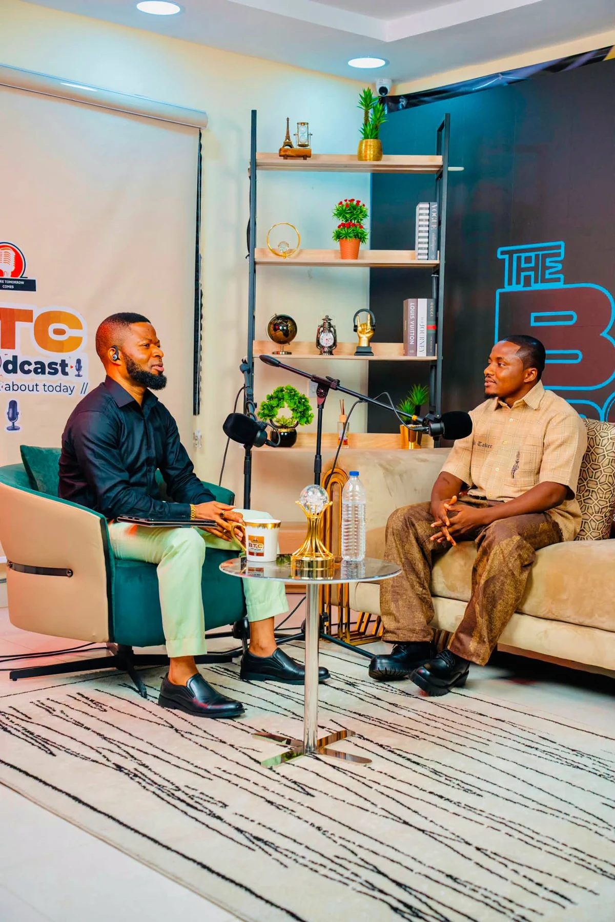 BTC Podcast studio