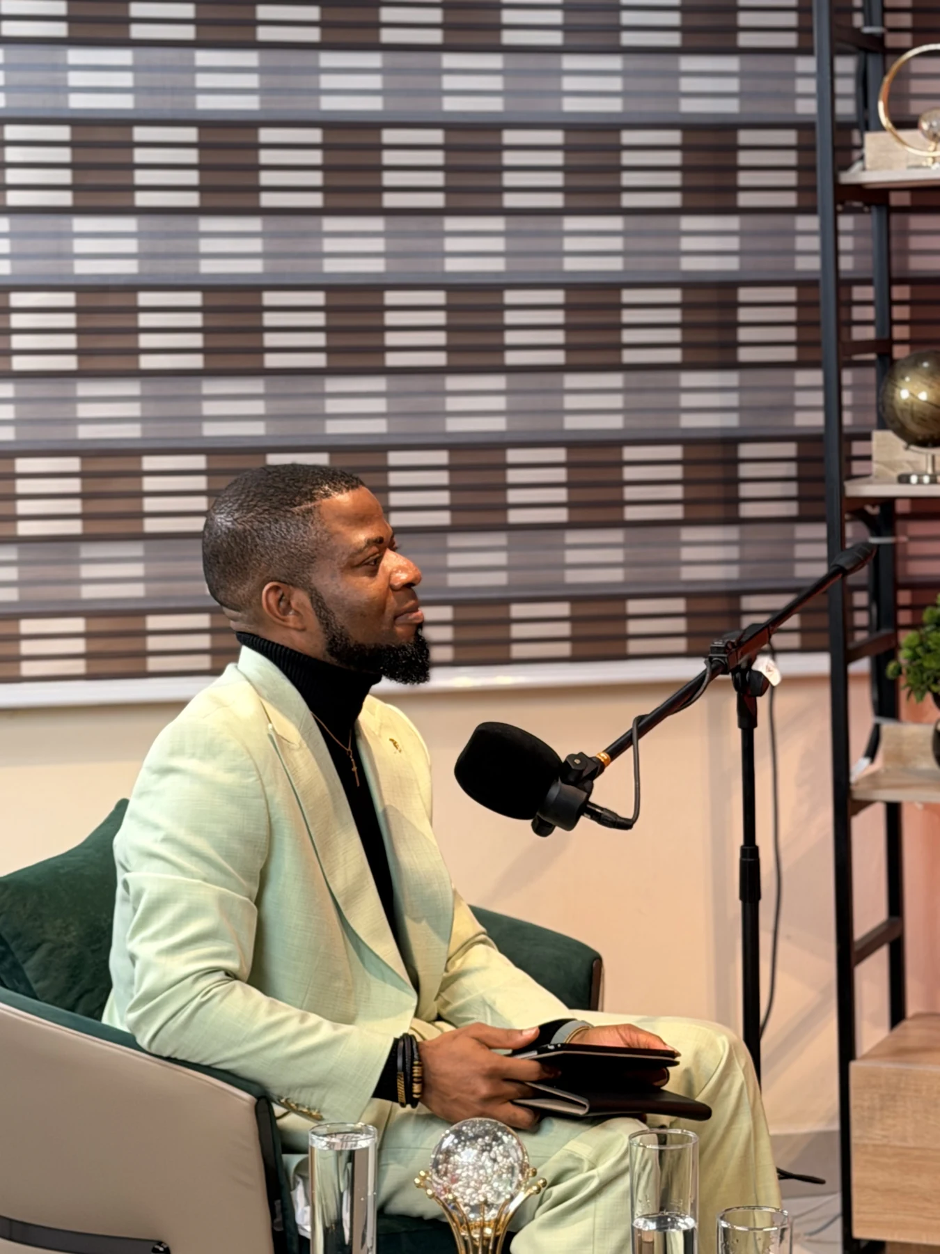 PGO during a podcast session
